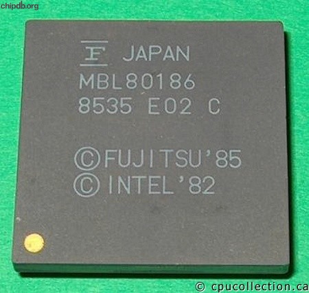 Fujitsu MBL80186 PGA