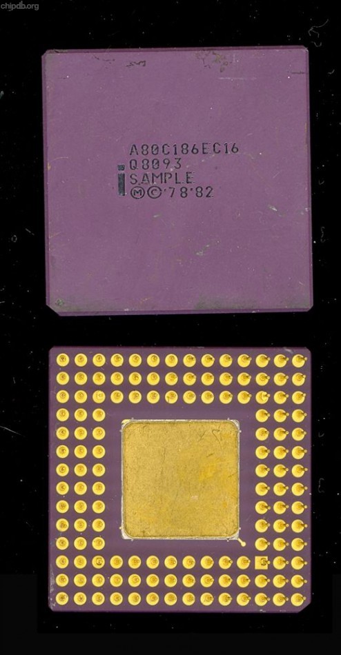 Intel A80C186EC16 Q8093 SAMPLE