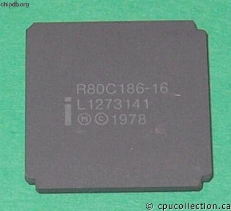 Intel R80C186-16