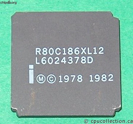 Intel R80C186XL12