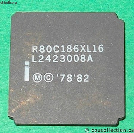Intel R80C186XL16