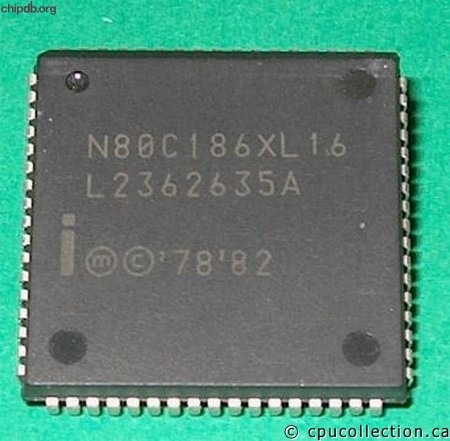 Intel N80C186XL16 78 82