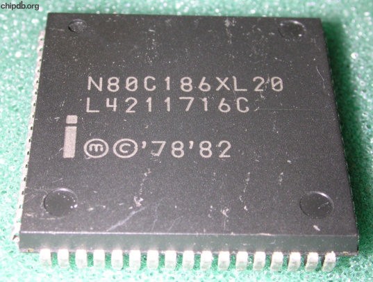 Intel N80C186XL20 78 82