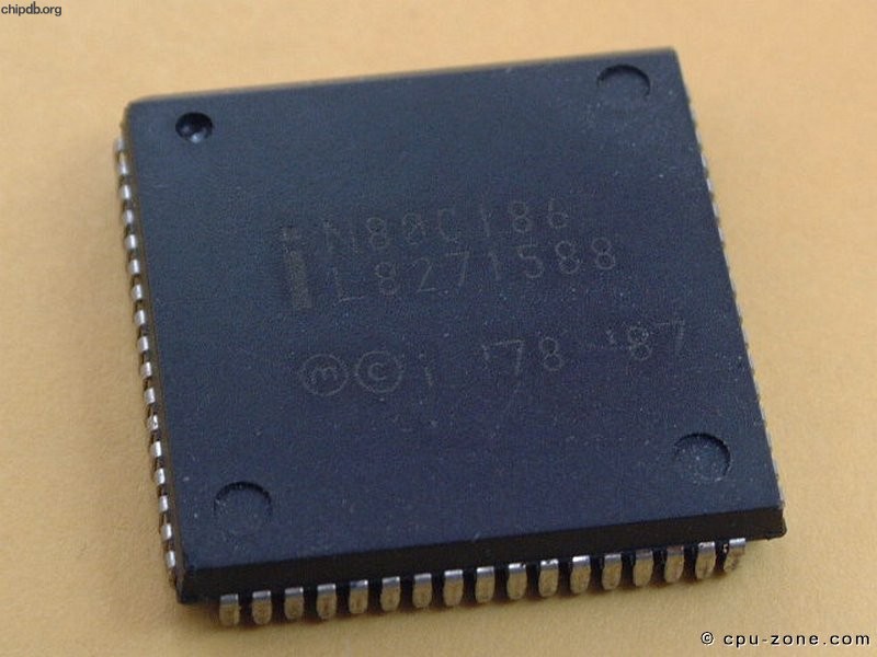 Intel N80C186 78 87