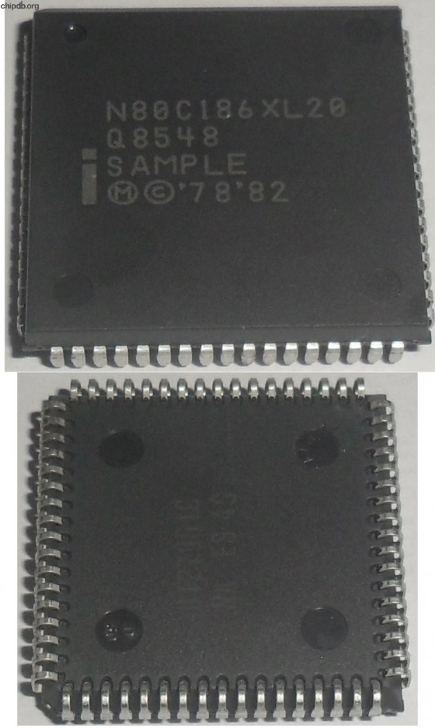 Intel N80186XL20 Q8548 ES
