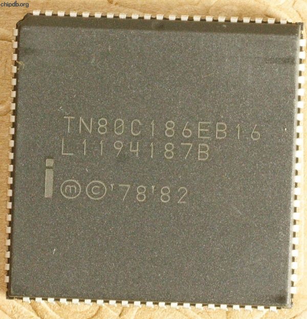 Intel TN80C186EB16