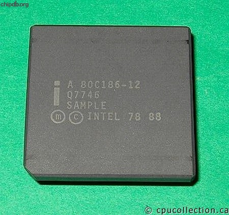 Intel A80C186-12 Q7746 ES