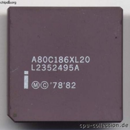 Intel A80C186XL20 78 82
