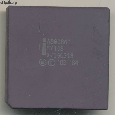 Intel A80186 I SV108