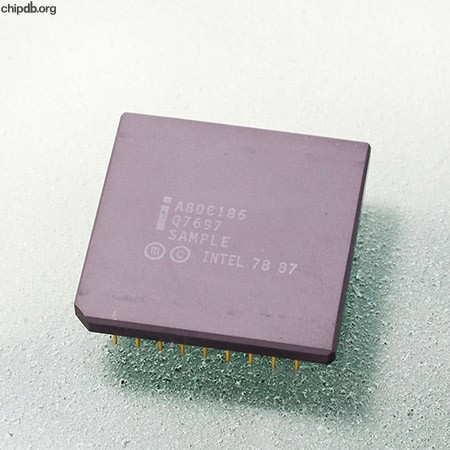 Intel A80C186 Q7697 SAMPLE