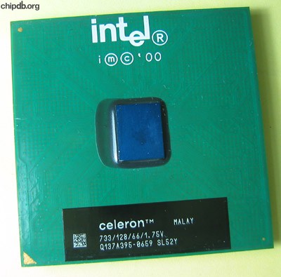 Intel Celeron 733/128/66/1.75V SL52Y
