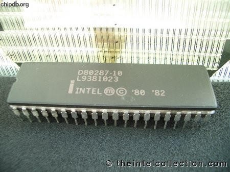 Intel D80287-10 diff print