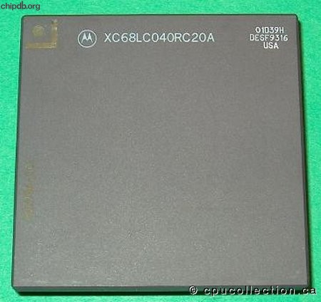 Motorola XC68LC040RC20A