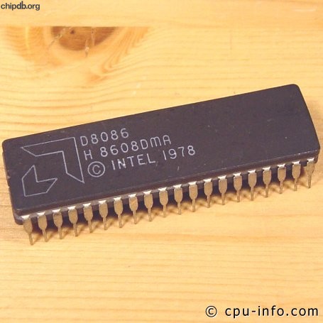 AMD D8086 INTEL 1978