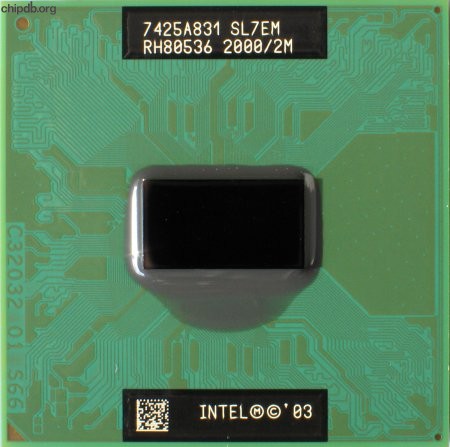 Intel Pentium M 755 RH80536 2000/2M SL7EM