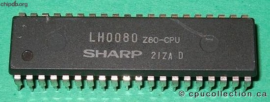 Sharp LH0080 Z80-CPU