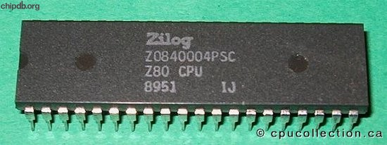 Zilog Z0840004PSC diff print