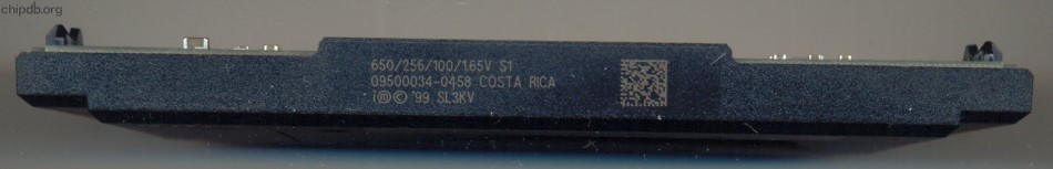 Intel Pentium III 650/256/100/1.65V SL3KV
