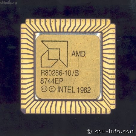 AMD R80286-10/S big logo AMD