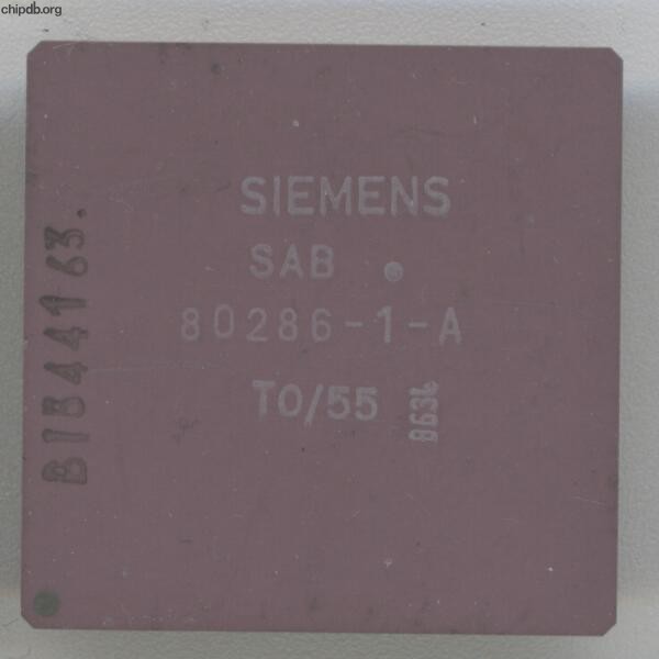 Siemens SAB 80286-1-A T0/55