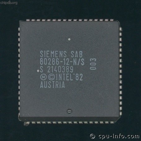 Siemens SAB 80286-12-N/S diff print