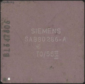 Siemens SAB 80286-A diff print