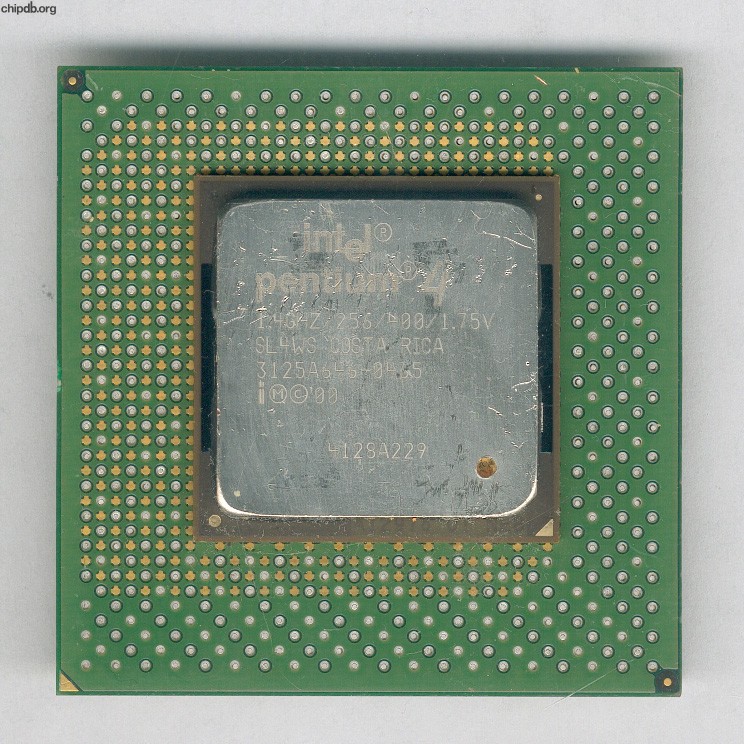 Intel Pentium 4 1.4GHZ/256/400/1.75V SL4WS