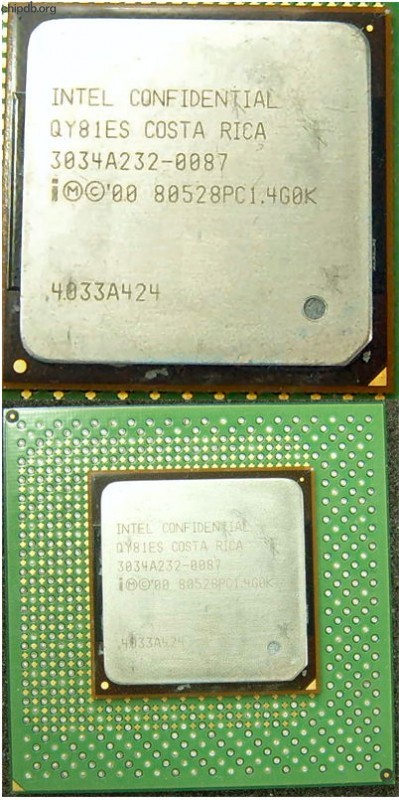 Intel Pentium 4 80528PC1.4G0K QY81ES