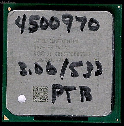 Intel Pentium 4 80532PE083512 QVV4 ES