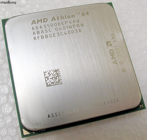 AMD Athlon 64 3500+ ADA3500DEP4AW ABASC