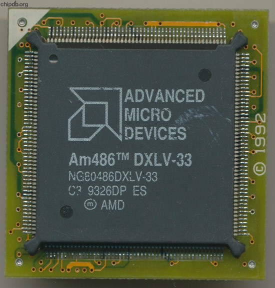 AMD NG80486DXLV-33 ES