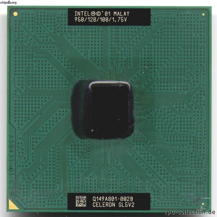 Intel Celeron 950/128/100/1.75V SL5V2