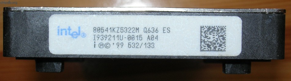Intel Itanium 80541KZ5322M Q636 ES