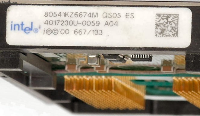 Intel Itanium 80541KZ6674M QS05 ES