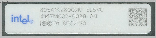Intel Itanium 80541KZ8002M SL5VU