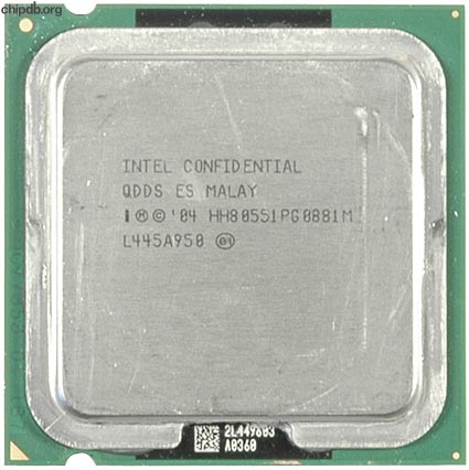 Intel Pentium 4 HH80551PG0881M QDDS ES