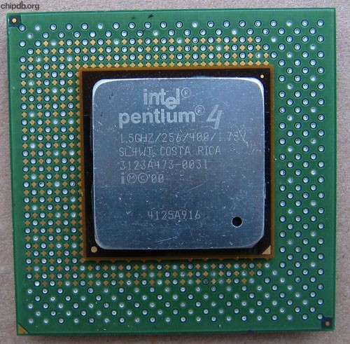 Intel Pentium 4 1.5GHZ/256/400/1.75V SL4WT COSTA RICA