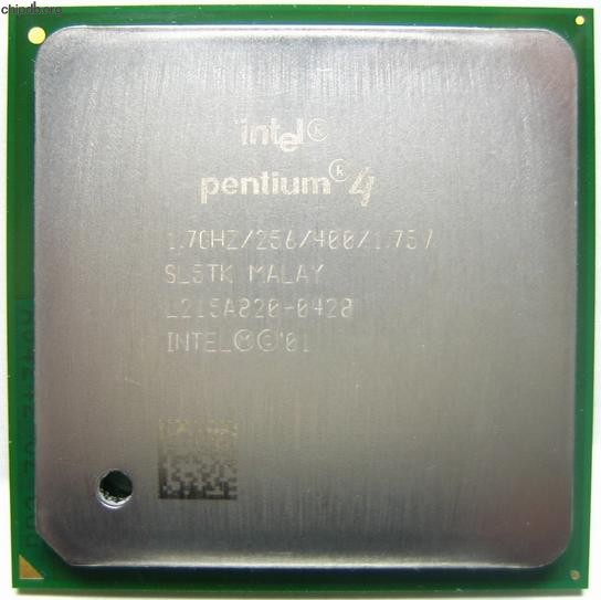 Intel Pentium 4 1.7GHz/256/400/1.75V SL5TK MALAY