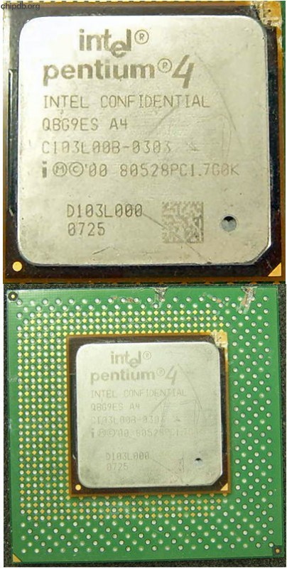 Intel Pentium 4 80528PC1.7G0K QBG9ES