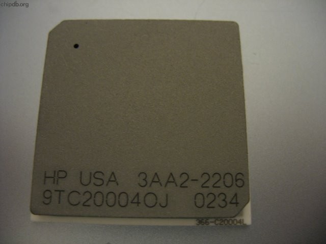 HP PA-RISC 8700 (3AA2-2206)