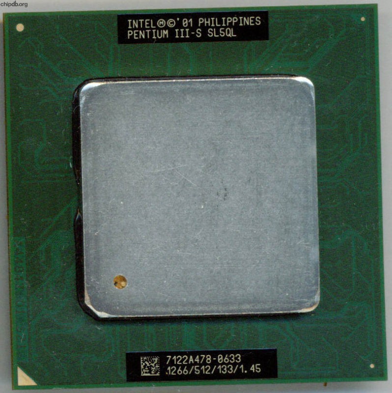 Intel Pentium III-S 1266/512/133/1.45 SL5QL
