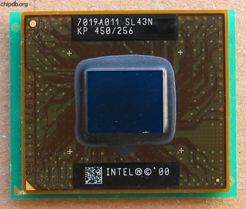 Intel Pentium III Mobile KP 450/256 SL43N