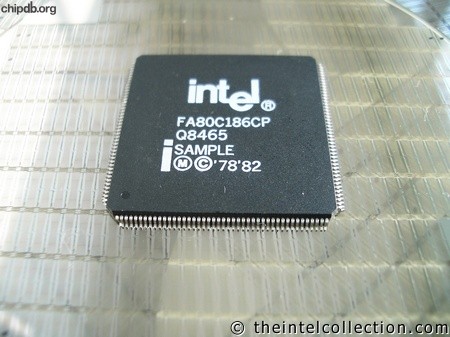 Intel FA80C186CP Q8465 ES