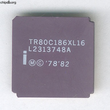Intel TR80C186XL16