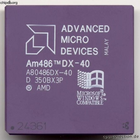 AMD A80486DX-40 rev D diff print MALAY