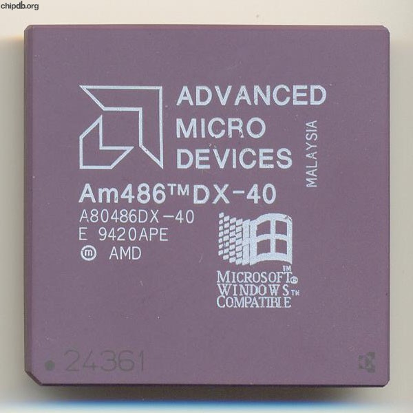 AMD A80486DX-40 rev E