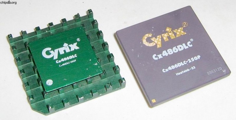 Cyrix CX486DLC-25GP Heatsink-33