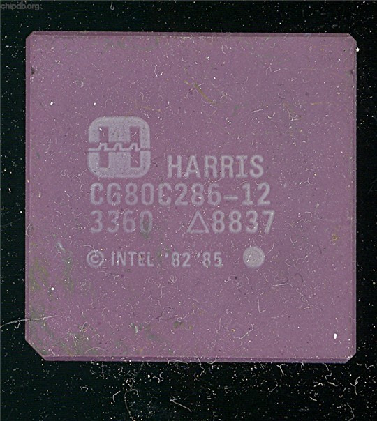 Harris CG80C286-12 milspec