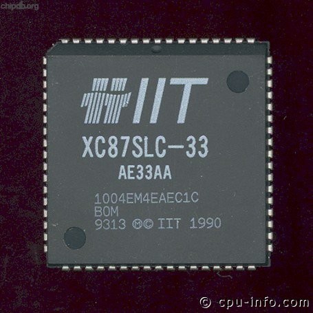 IIT XC87SLC-33 diff print 3