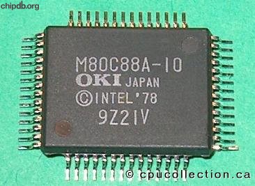 OKI M80C88A-10 PQFP